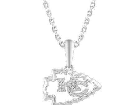 True Fans Fine Jewelry Kansas City Chiefs 18-inch Pendant in Sterling Silver Fashion