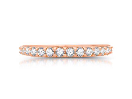 1 2 CTW Diamond Anniversary Ring in 10KT Rose Gold Online