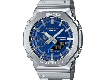 G-Shock Full Metal 2100 Series with 50x44MM Dial. GMB2100AD-2A. Comes with Free G-Shock Organizer Bag. Supply