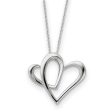 Sterling Silver Mother A Part of My Heart 18in Pendant For Discount