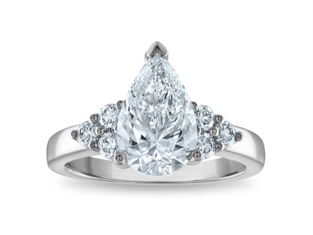 Signature EcoLove Diamond Dreams 2-5 8 CTW Lab Grown Diamond Engagement Ring in 14KT White Gold For Discount