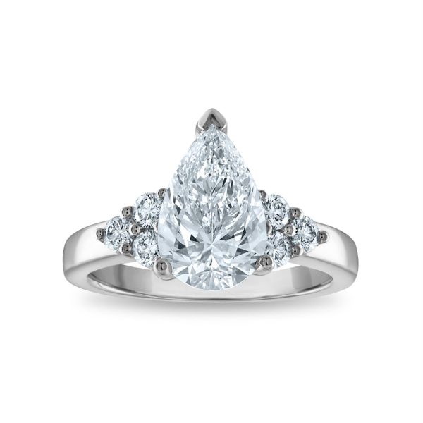 Signature EcoLove Diamond Dreams 2-5 8 CTW Lab Grown Diamond Engagement Ring in 14KT White Gold For Discount