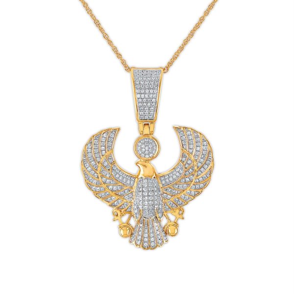 5 8 CTW Diamond 18-inch Pendant in 10KT Yellow Gold Online