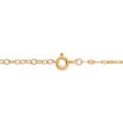 Diamond 18-inch Moon Pendant in 10KT Yellow Gold For Discount