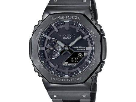 G-Shock Full Metal 2100 Series Bluetooth Connected Solar Powered. GMB2100BD-1A on Sale