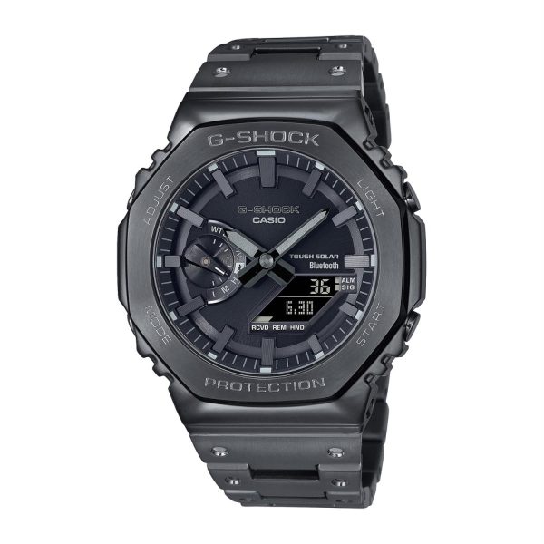 G-Shock Full Metal 2100 Series Bluetooth Connected Solar Powered. GMB2100BD-1A on Sale