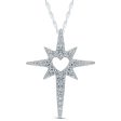 1 10 CTW Diamond 18-inch Pendant in 10KT White Gold Online now