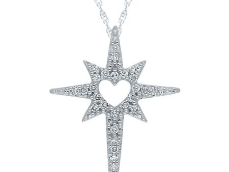 1 10 CTW Diamond 18-inch Pendant in 10KT White Gold Online now