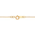 EcoLove 1 CTW Lab Grown Diamond Fashion Circle 18-inch Pendant in 10KT Yellow Gold Cheap