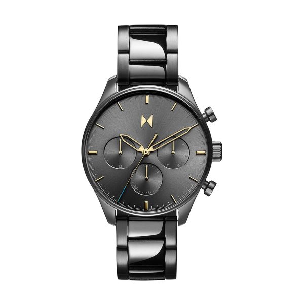 MVMT Airhawk 42MM Chronograph Watch in Gunmetal Stainless Steel. 28000231-D For Sale