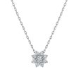 LoveSong EcoLove 1 3 CTW Lab Grown Flower Diamond Pendant on Sale