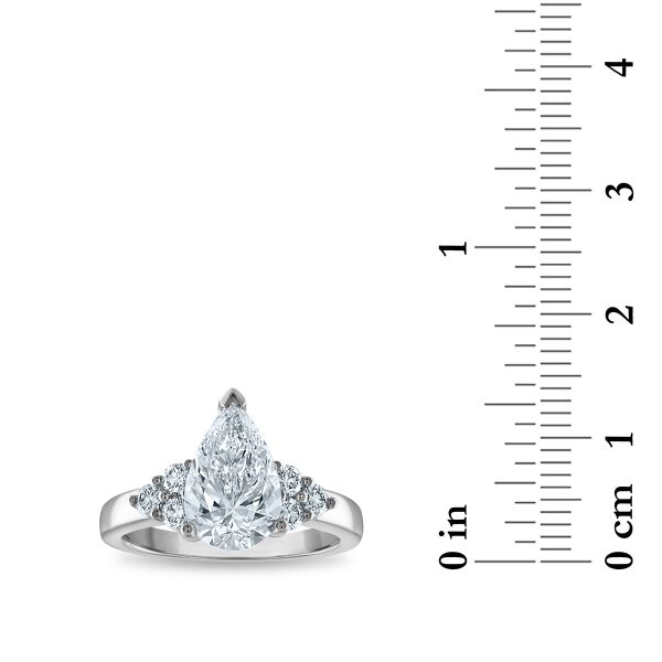 Signature EcoLove Diamond Dreams 2-5 8 CTW Lab Grown Diamond Engagement Ring in 14KT White Gold For Discount