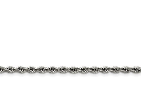 Stainless Steel 4.0mm 24in Rope Chain Fashion