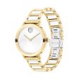 Movado BOLD Evolution Two-Tone Watch with 34MM Crystal Dot Dial. 3601238 Online Sale