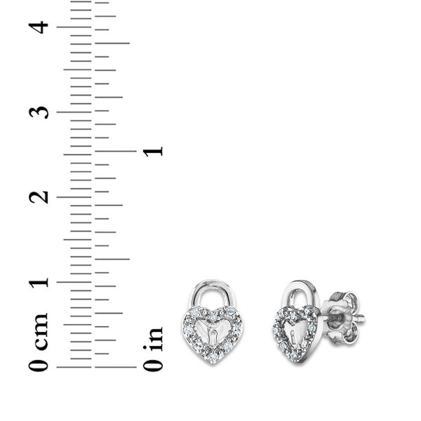 1 4 CTW Diamond 3-Pair Stud Earrings in Sterling Silver Online Hot Sale