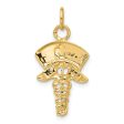 14k Nurse Symbol Charm Discount