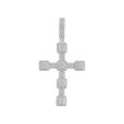 10KT Yellow Gold 1-1 4 CTW Diamond 55X29MM Cross Pendant. Chain Not Included Online