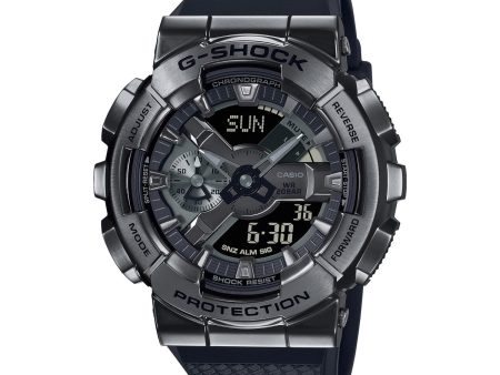 G-Shock Analog-Digital 51MM Black Stainless Steel Case Resin Band. GM110BB-1A Online