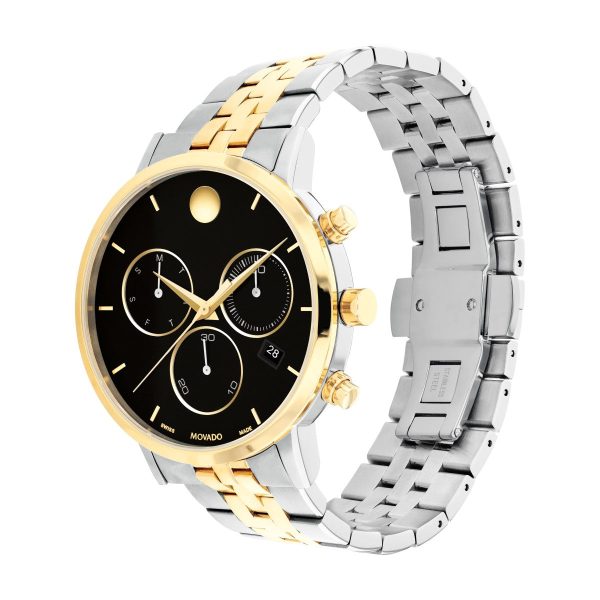 Movado 42MM Two-Tone Museum Classic. 0607777 on Sale