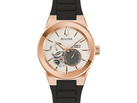 Bulova Latin GRAMMY® 38MM Automatic Watch. 97A186 Sale