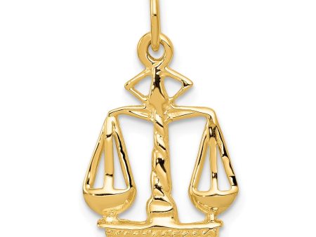 14k Scales Of Justice Charm Online now