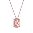 Signature EcoLove 1-3 4 CTW Fancy Pink Lab Grown Diamond Pendant in 14KT Rose Gold Supply