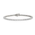 Signature EcoLove 5 CTW Lab Grown Diamond 7-inch Tennis Bracelet in Platinum Fashion