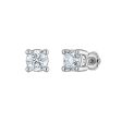 EcoLove 2 CTW Lab Grown Diamond Stud Earrings in 10KT Gold Online Hot Sale