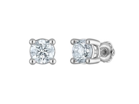 EcoLove 2 CTW Lab Grown Diamond Stud Earrings in 10KT Gold Online Hot Sale