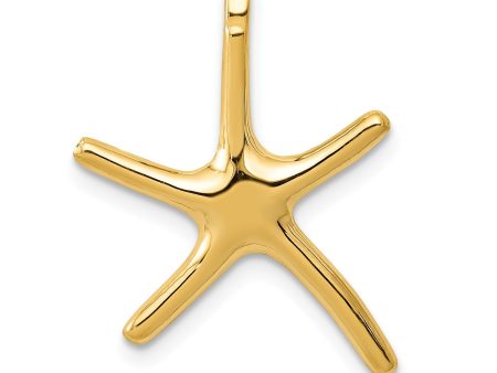 14k Starfish Chain Slide Discount