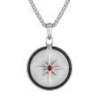 Bulova Marc Anthony Collection Sterling Silver and 1 4 CTW Diamond 26-inch Pendant Sale