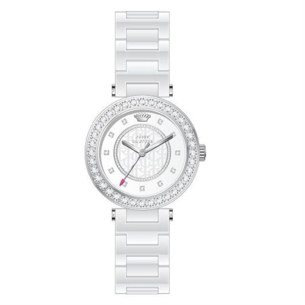 Juicy Couture with 34X34 MM White Watch Band; 1901259 Online Sale