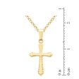 Kiddie Kraft 14KT Yellow Gold Filled 15-inch Cross Pendant Hot on Sale