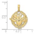 10KT Yellow Gold 18X70MM Bowling Charm Cheap