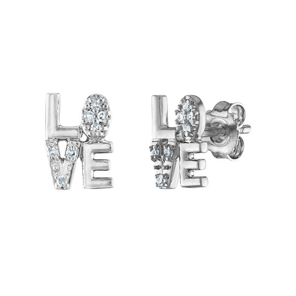 1 4 CTW Diamond 3-Pair Stud Earrings in Sterling Silver Online Hot Sale