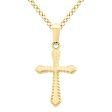 Kiddie Kraft 14KT Yellow Gold Filled 15-inch Cross Pendant Hot on Sale