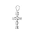 10KT Yellow Gold 1-1 4 CTW Diamond 55X29MM Cross Pendant. Chain Not Included Online