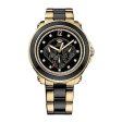 Juicy Couture with 42X42 MM Black Watch Band; 1901129 Cheap