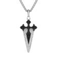 Bulova Marc Anthony Collection Sterling Silver and Diamond Cross Pendant Fashion