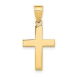 14KT Yellow Gold 22X12MM Cross Pendant-Chain Not Included Discount