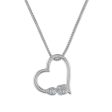 LoveSong EcoLove 1 10 CTW Lab Grown Diamond Two Pendant Fashion