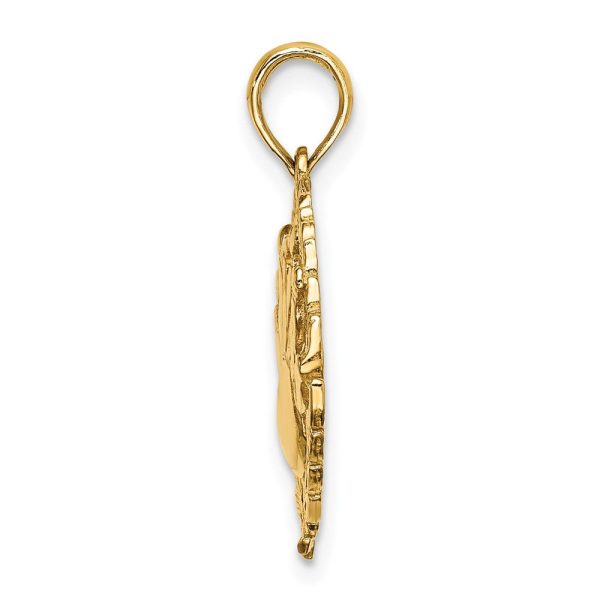 10KT Yellow Gold 18X70MM Bowling Charm Cheap