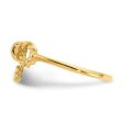 14KT Yellow Gold Bow Ring; Size 6 Online now