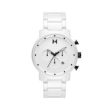 MVMT 45MM Chorongraph Dial White Ceramic Watch. 28000122-D Discount