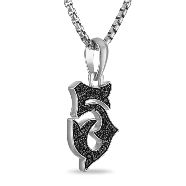 Bulova Marc Anthony Collection Sterling Silver and 1 3 CTW Diamond Pendant Online Hot Sale