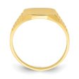 10KT Yellow Gold Childrens Signet Ring; Size 1.5 Online now