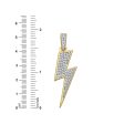 3 4 CTW Diamond 18-inch Lightning Pendant in 10KT Yellow Gold. Chain Not Included For Discount