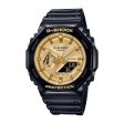 G-Shock 48X45MM Gold Round Dial with Resin Band Strap. GA2100GB-1A For Discount