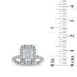 Signature EcoLove Diamond Dreams 2-1 2 CTW Diamond Halo Engagement Ring in Platinum on Sale