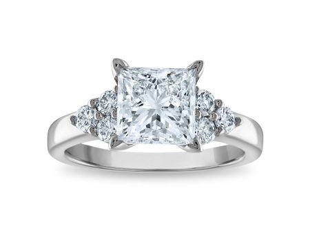 Signature EcoLove Diamond Dreams 2-5 8 CTW Lab Grown Diamond Engagement Ring in 14KT White Gold Discount